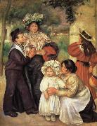 Pierre Renoir The Artist's Family painting